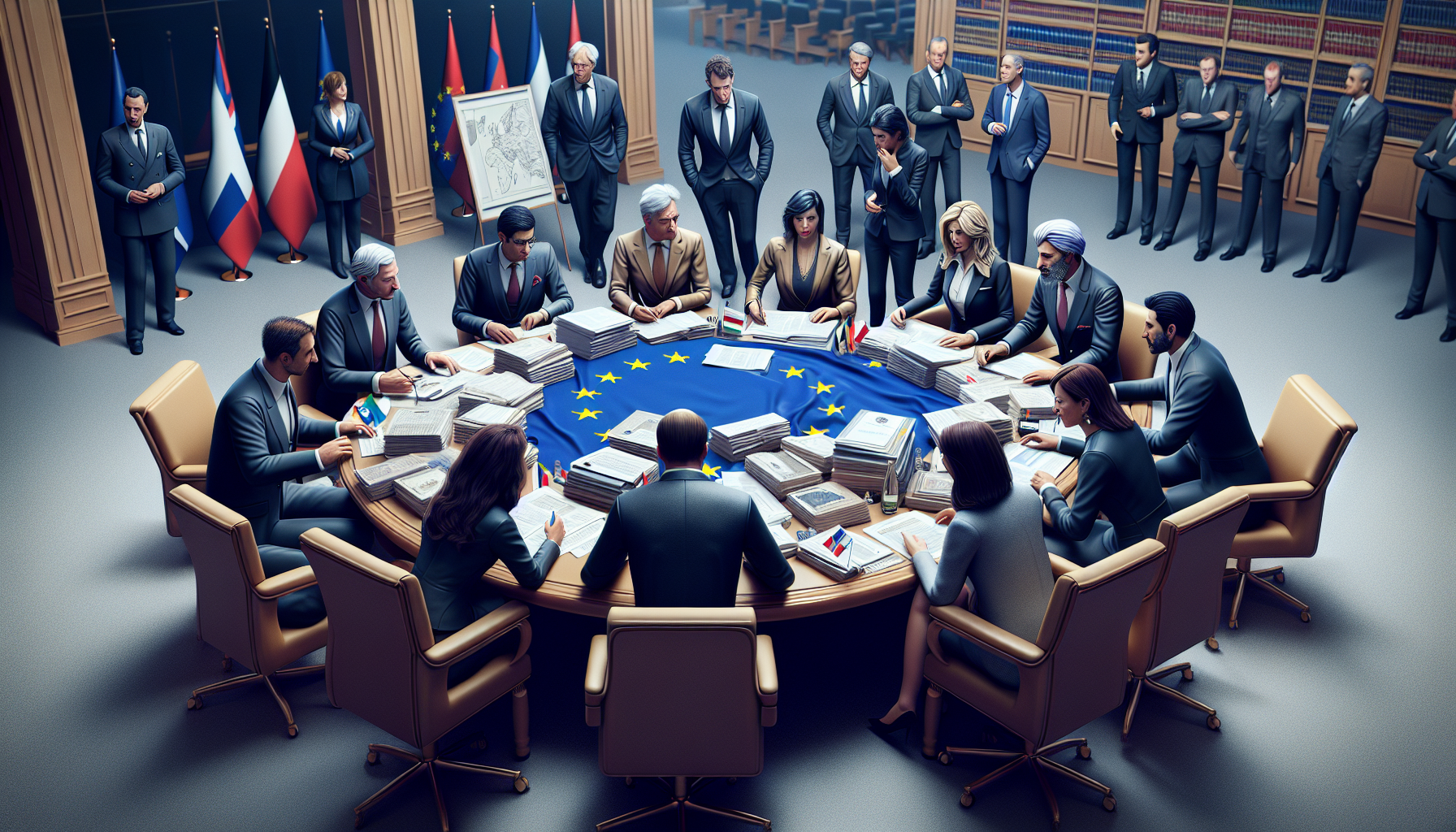 “EU Achieves Agreement on Fresh Sanctions Package Targeting Russia”
