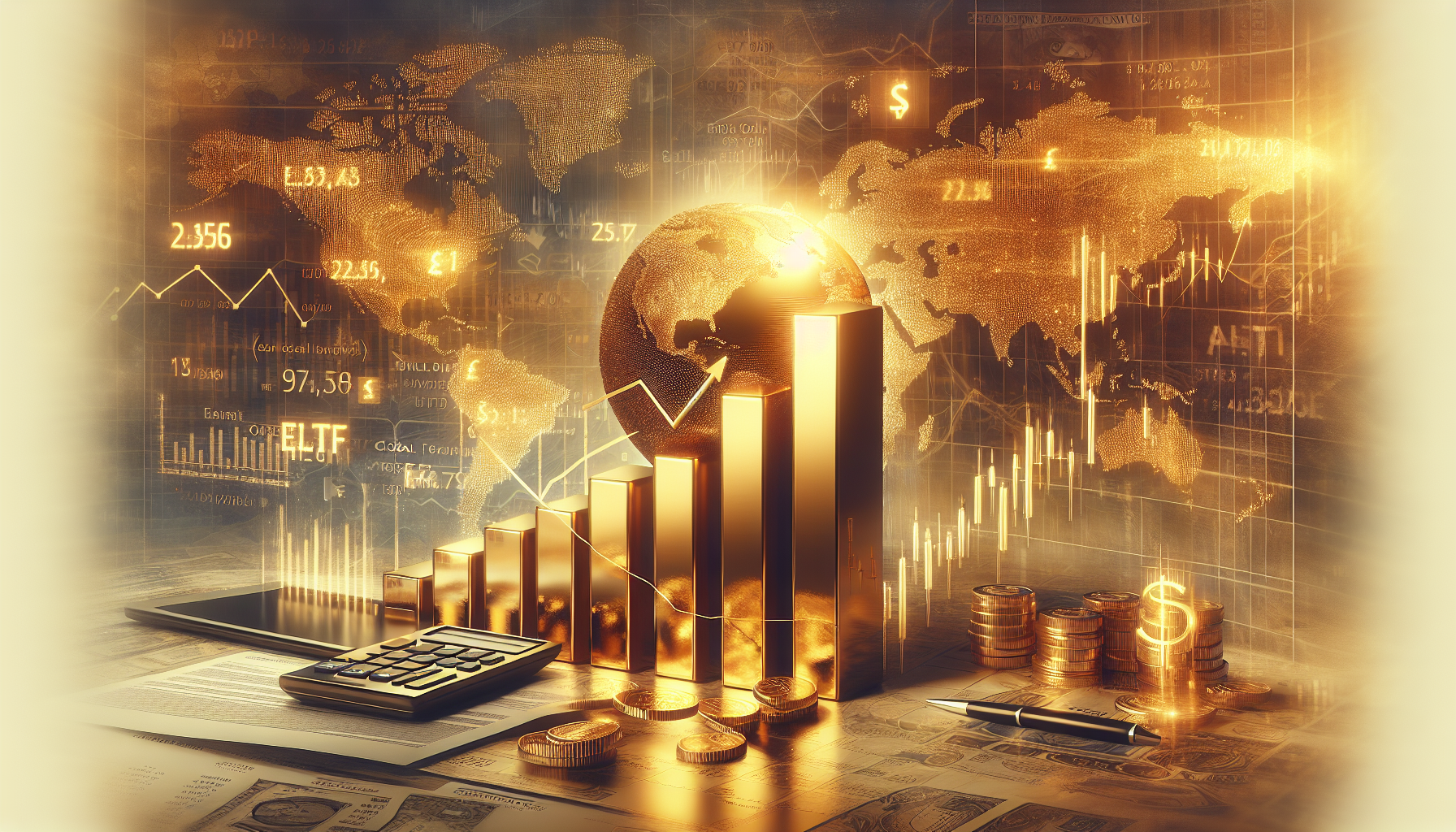 “Gold Set for Eighth Consecutive Weekly Increase Following ETF Inflows”