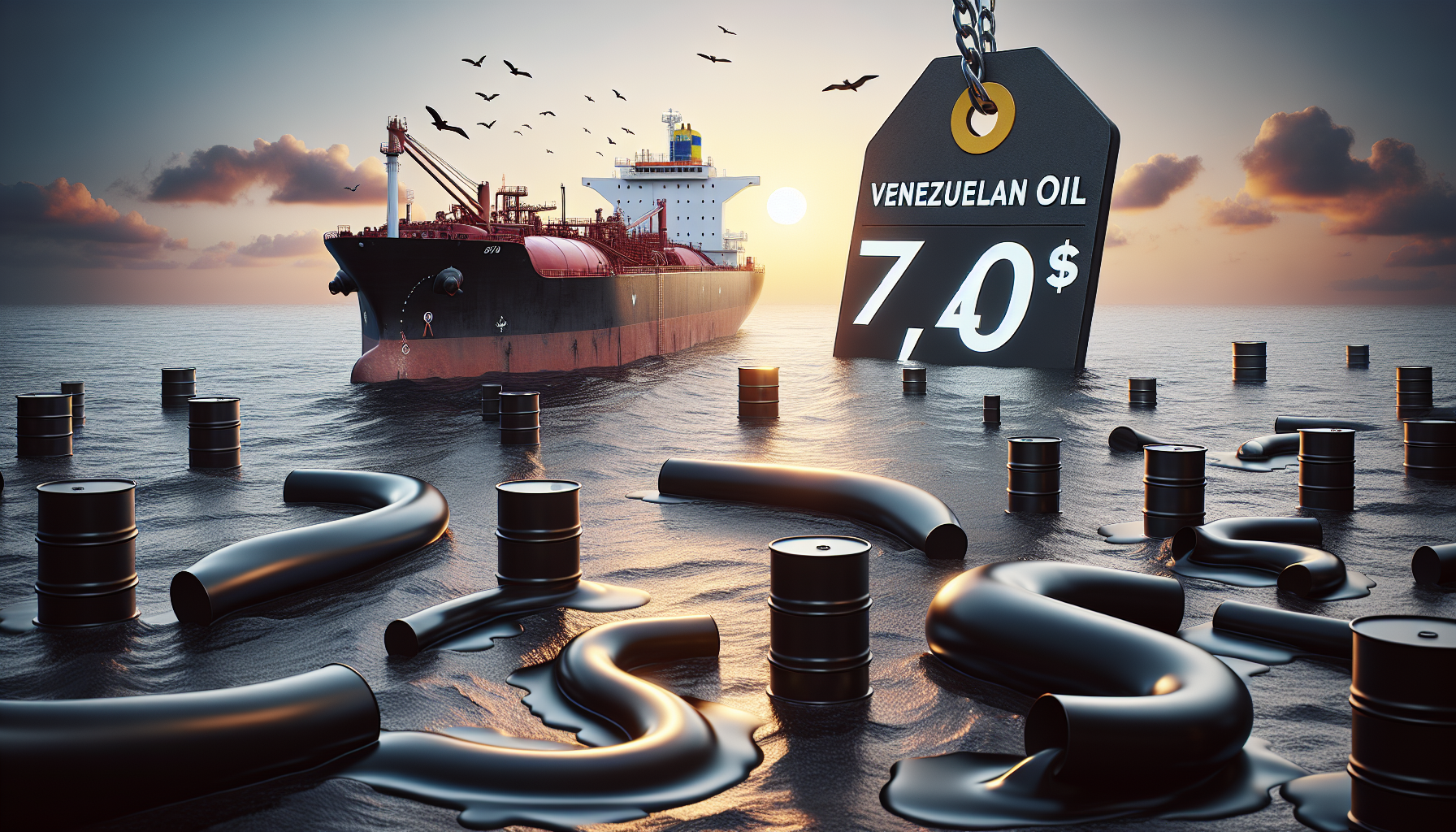 "Venezuelan Oil Encounters Additional Tariffs, Leading to Price Hikes"