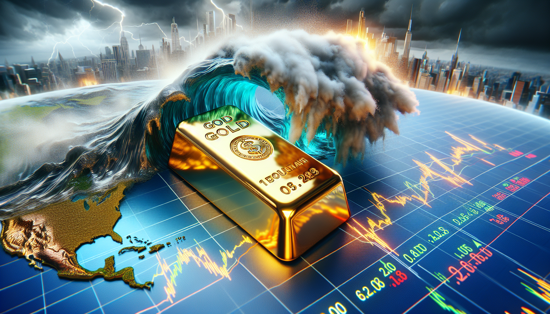 "Gold: A Reliable Refuge in the Midst of Trump Tariff Chaos, as per Russell"