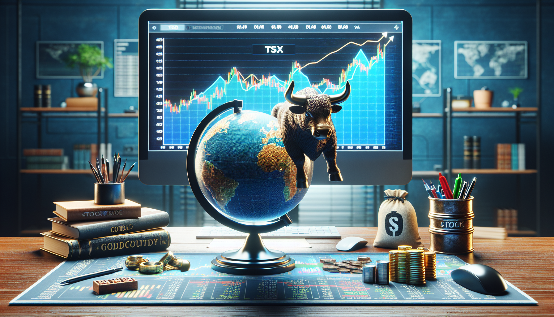 "TSX Surges 570 Points Amid Continuing Global Trade and Commodity Issues"