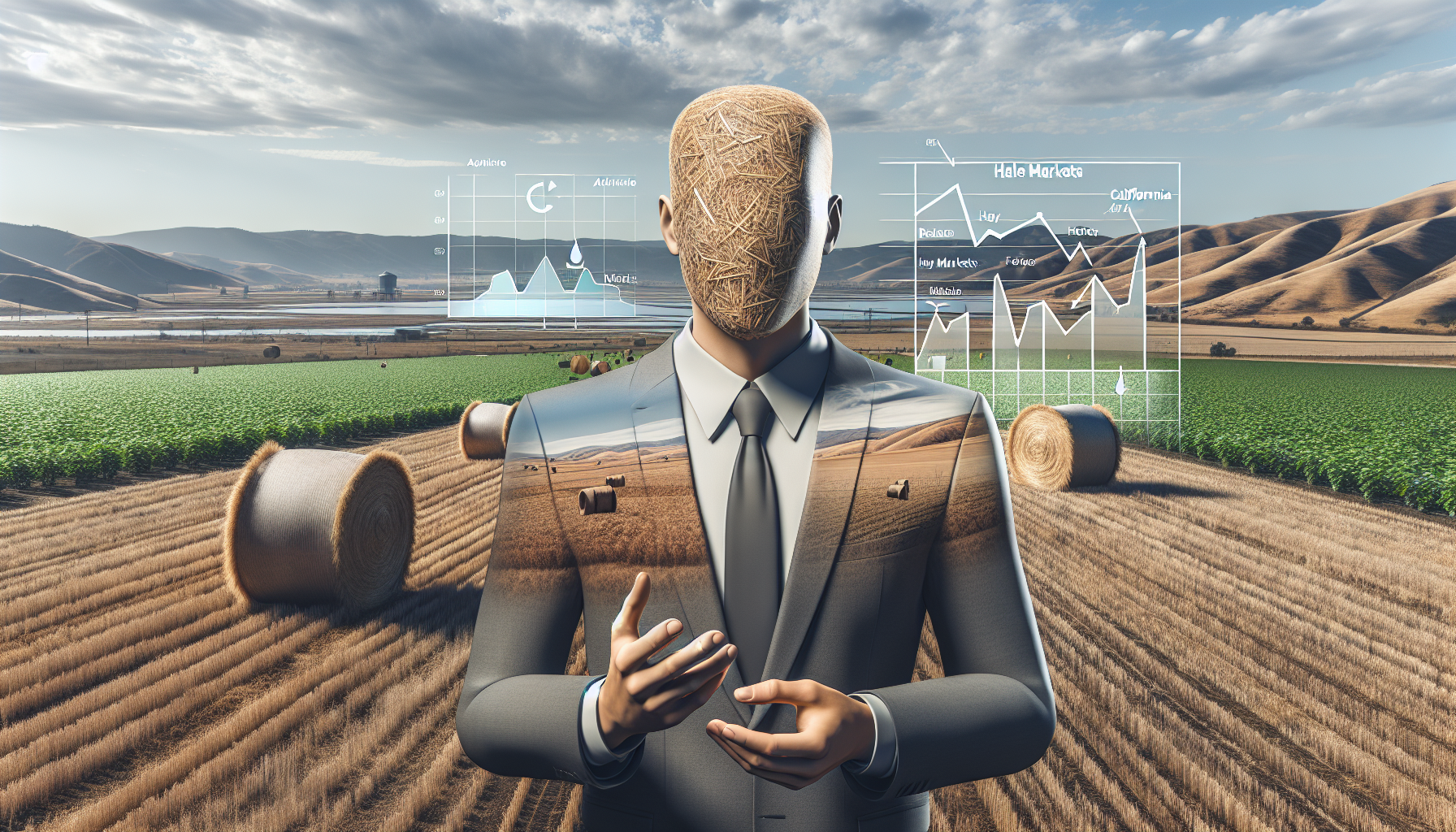 Nick Foglio regarding Hay Markets, Water Shortages, and the Prospects of Agriculture in California